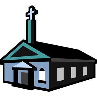 Clipart christian clipart image of church 