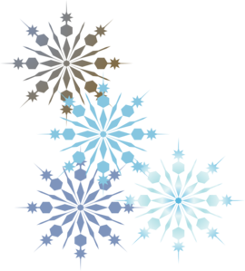 Free snowflake clipart borders 