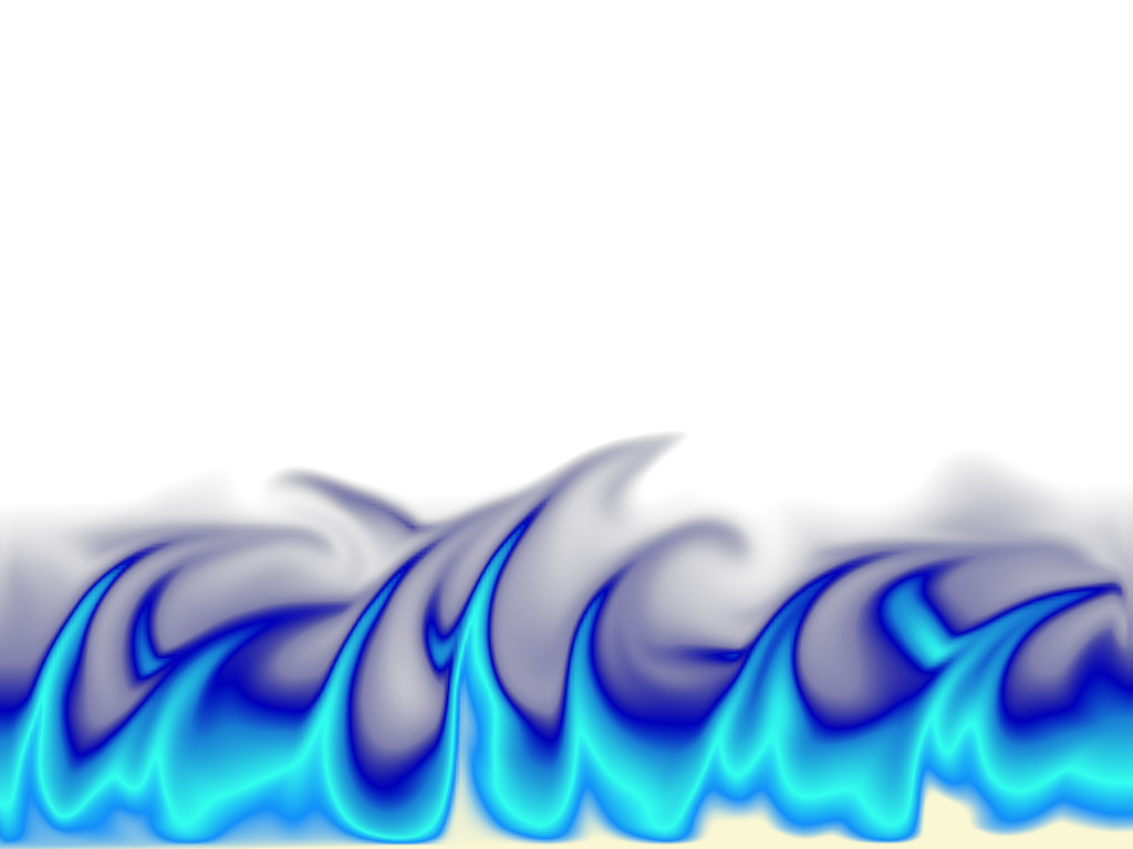 Blue fire clipart no background 