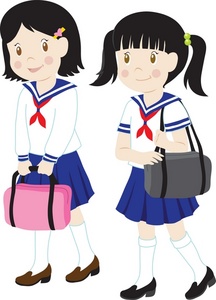 Girl School Clothes Clipart 
