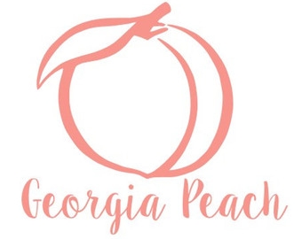 Georgia Peach Clipart 