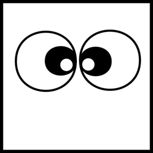 35+ Eyes Looking up Clipart 