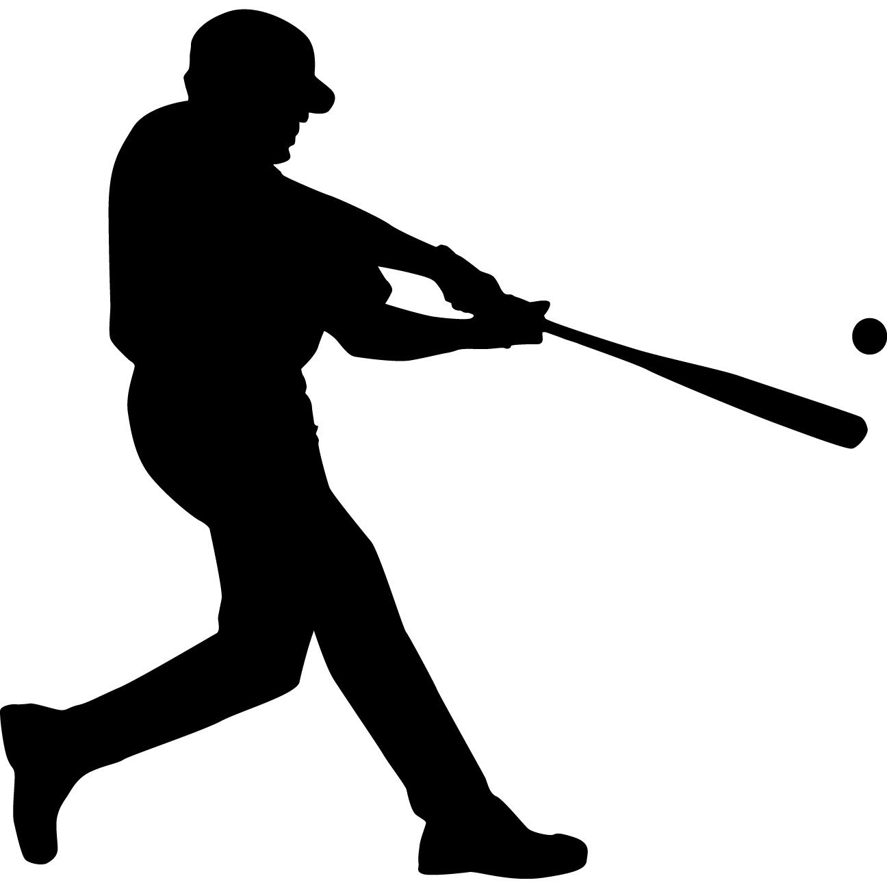 Free Baseball Silhouette Cliparts Download Free Clip Art