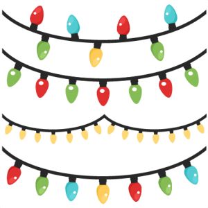 String of christmas lights clipart 2 � Gclipart 