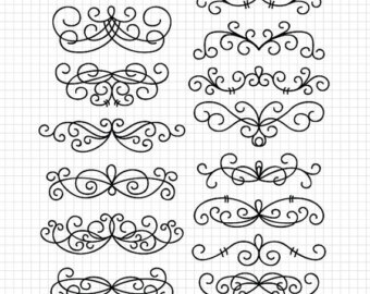 Clipart twinkle star page dividers 