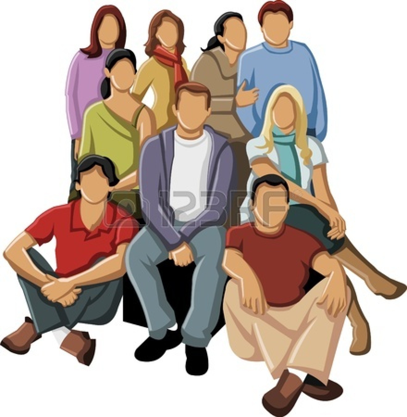 clipart of group of people - Clip Art Library