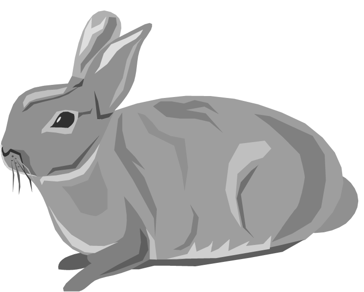 Bunny danko friendly rabbit clip art at vector clip art image 9 
