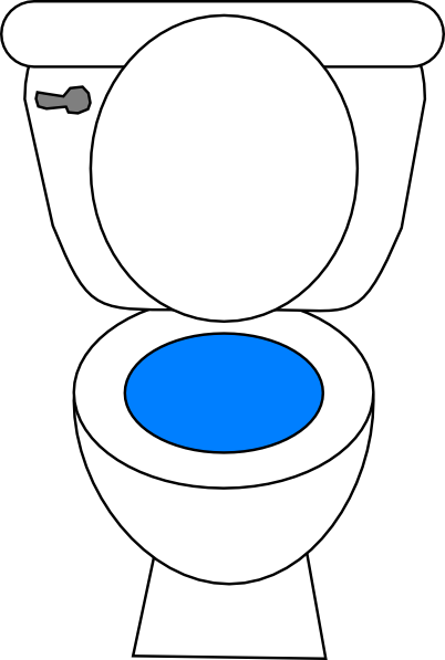 No Toilet Clipart 