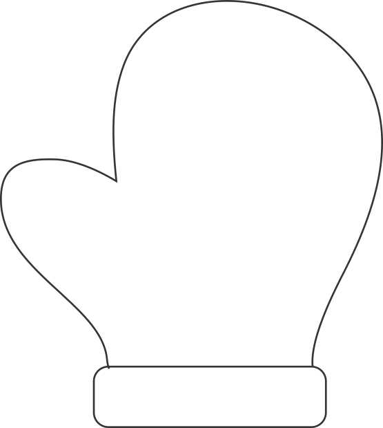 Free Mitten Outline Cliparts Download Free Mitten Outline Cliparts png