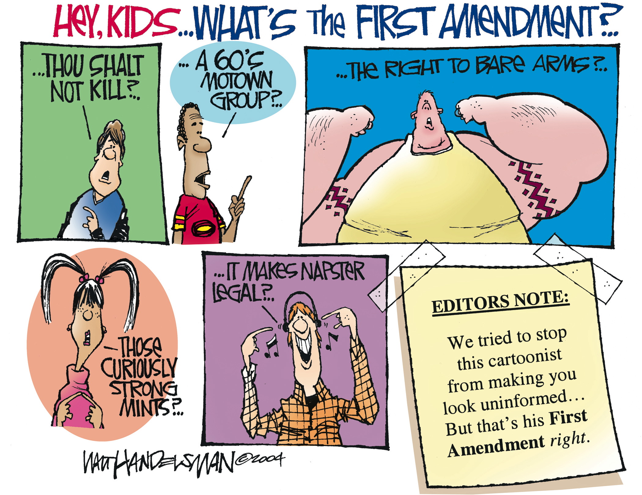 If there was no first amendment clipart.