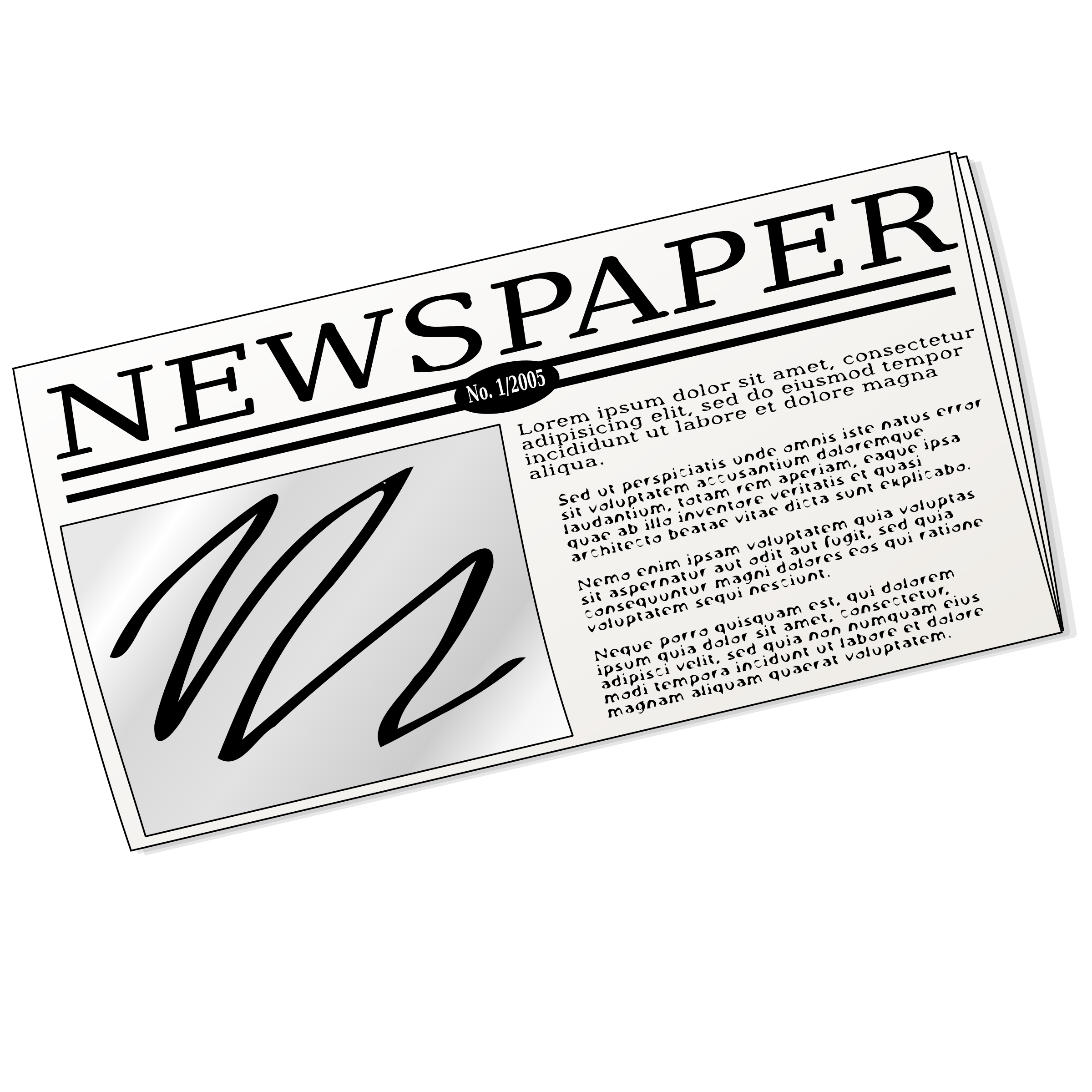 clipart newspaper 