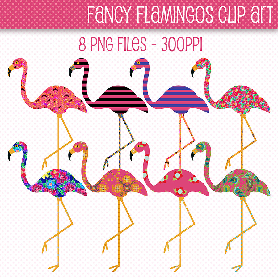 Flamingo clip art 