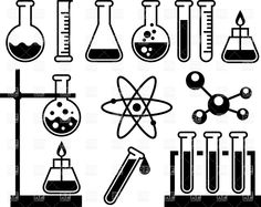Simple and Bold Science Icon Clip Art Freebie 