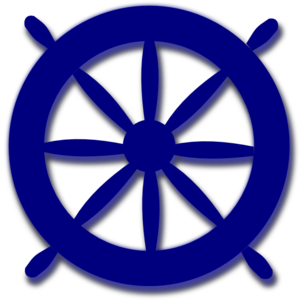 Blue Sail Wheels Clipart 