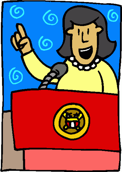 Free political clipart image 