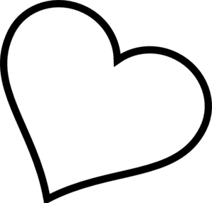 Black heart clipart png 