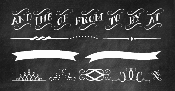 chalkboard borders 