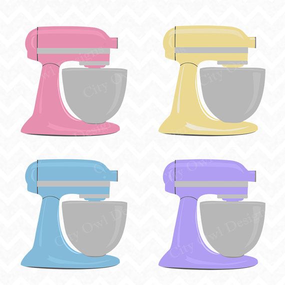 Stand Mixer Clipart 