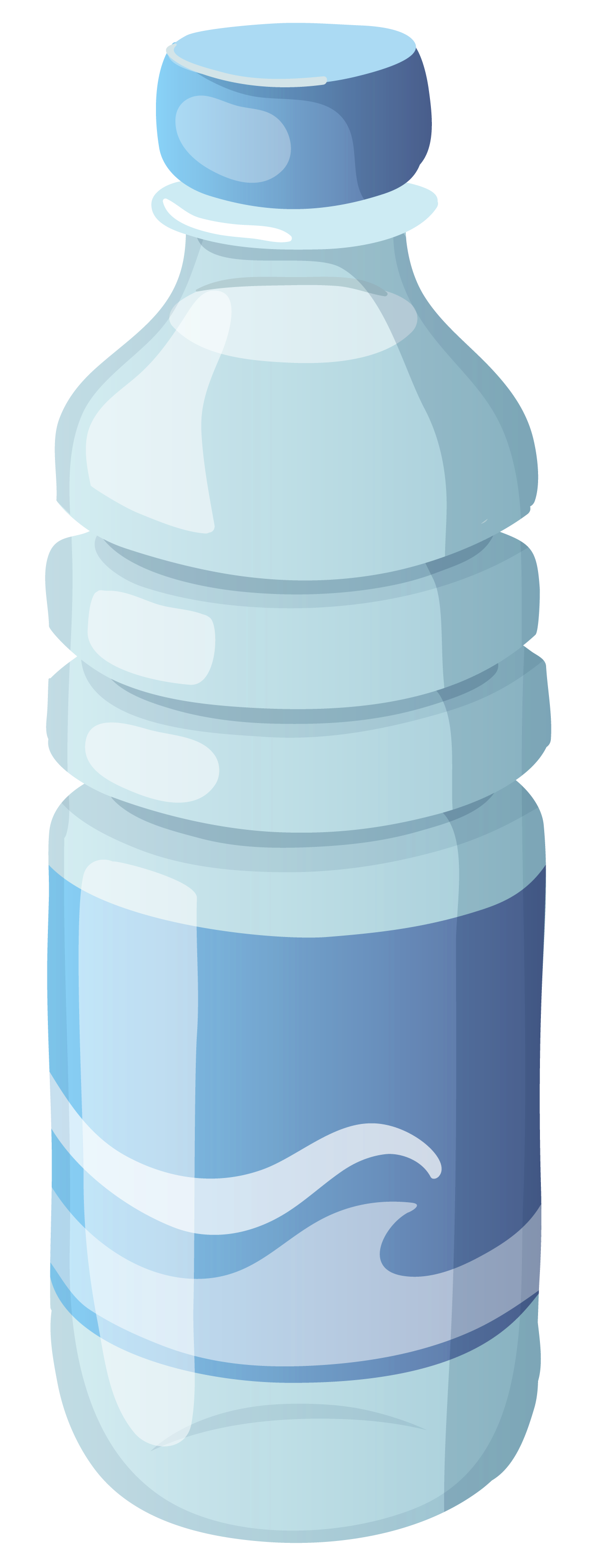 Small Mineral Water Bottle PNG Clipart Image 