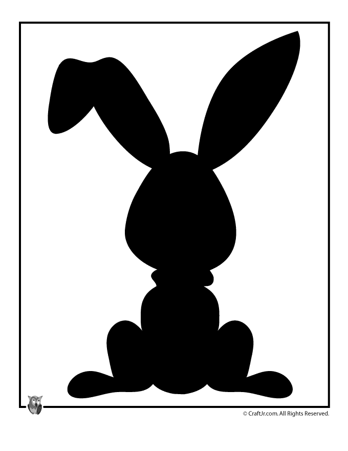 Rabbit Vector Easter Bunny SVG Rabbit Tracks Rabbit Vinyl Bunny