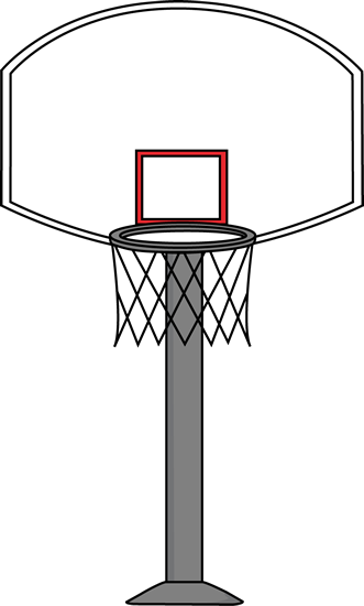 Basketball Goal Clip Art 