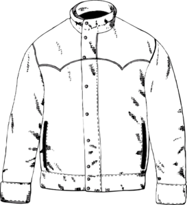 Jacket Outline Clipart 