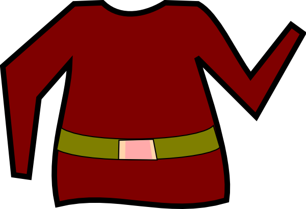 Red jacket clipart 