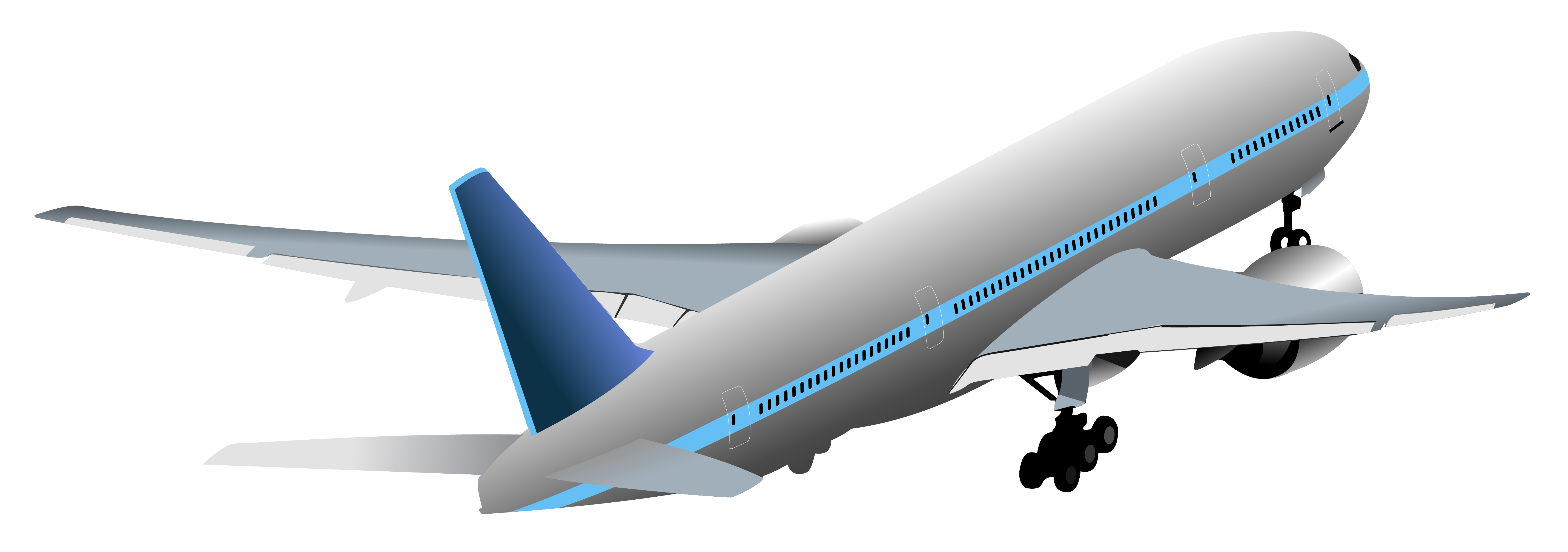 plane illustration vector free download