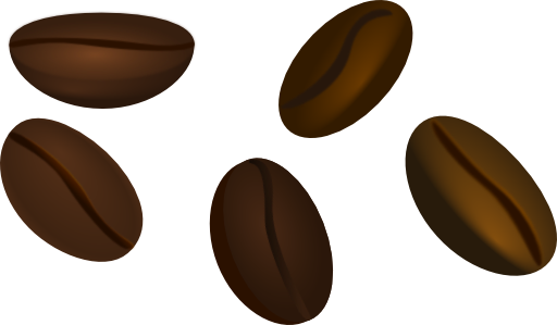 Coffee bean clipart 
