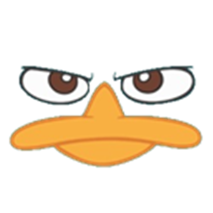 Perry the Platypus Face 