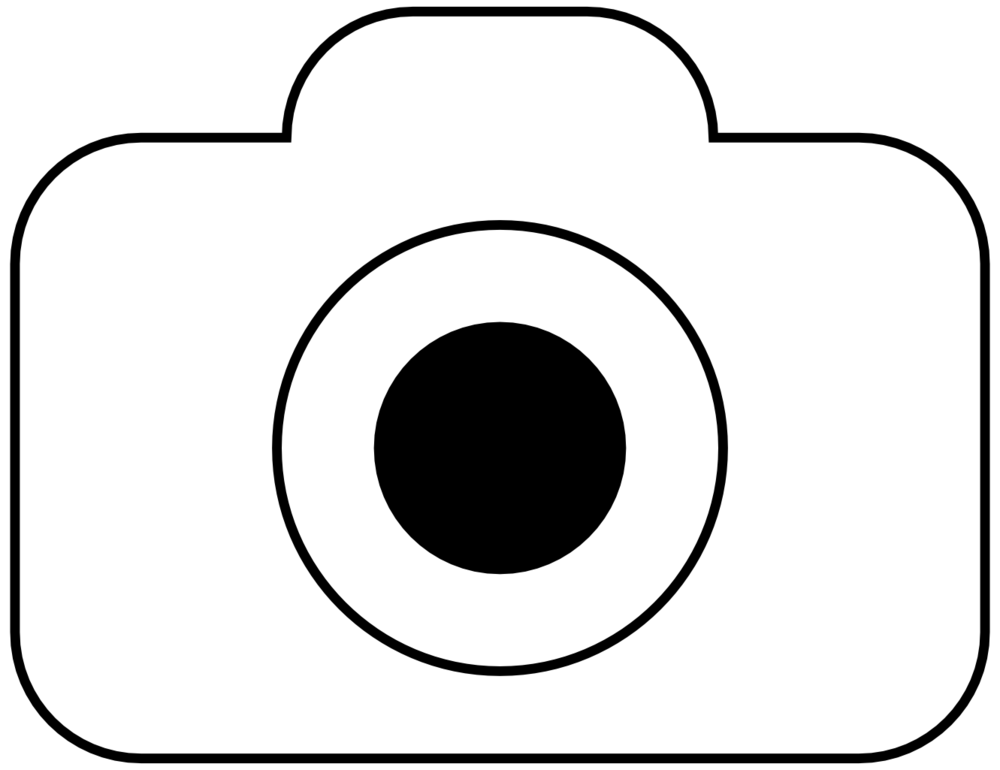 Black and white camera clip art 