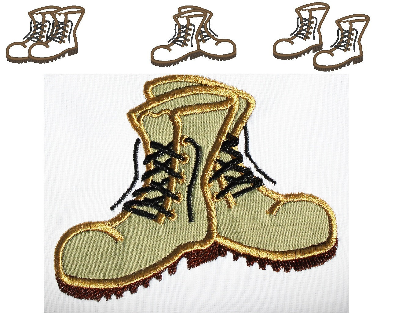 Combat boot clip art 