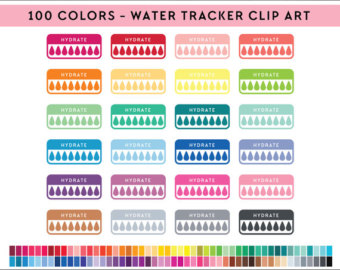 free hydration tracker cliparts download free clip art document tracker template