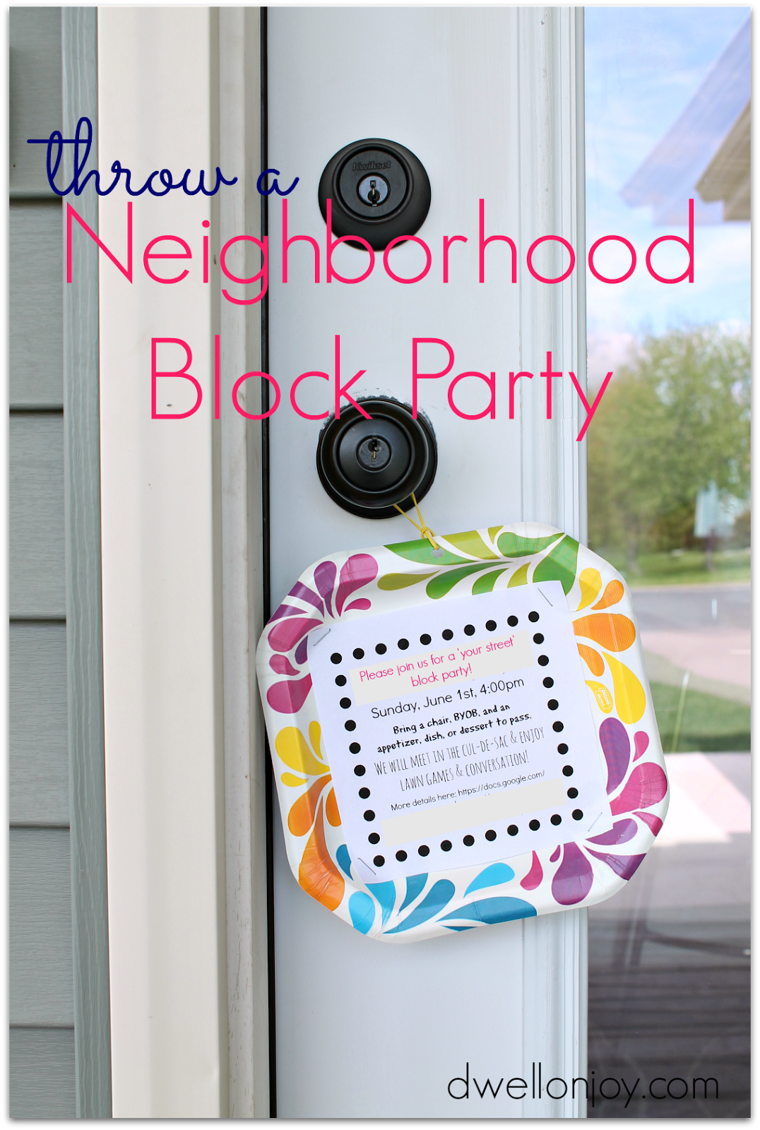 Block Party Invitation Template Free from clipart-library.com