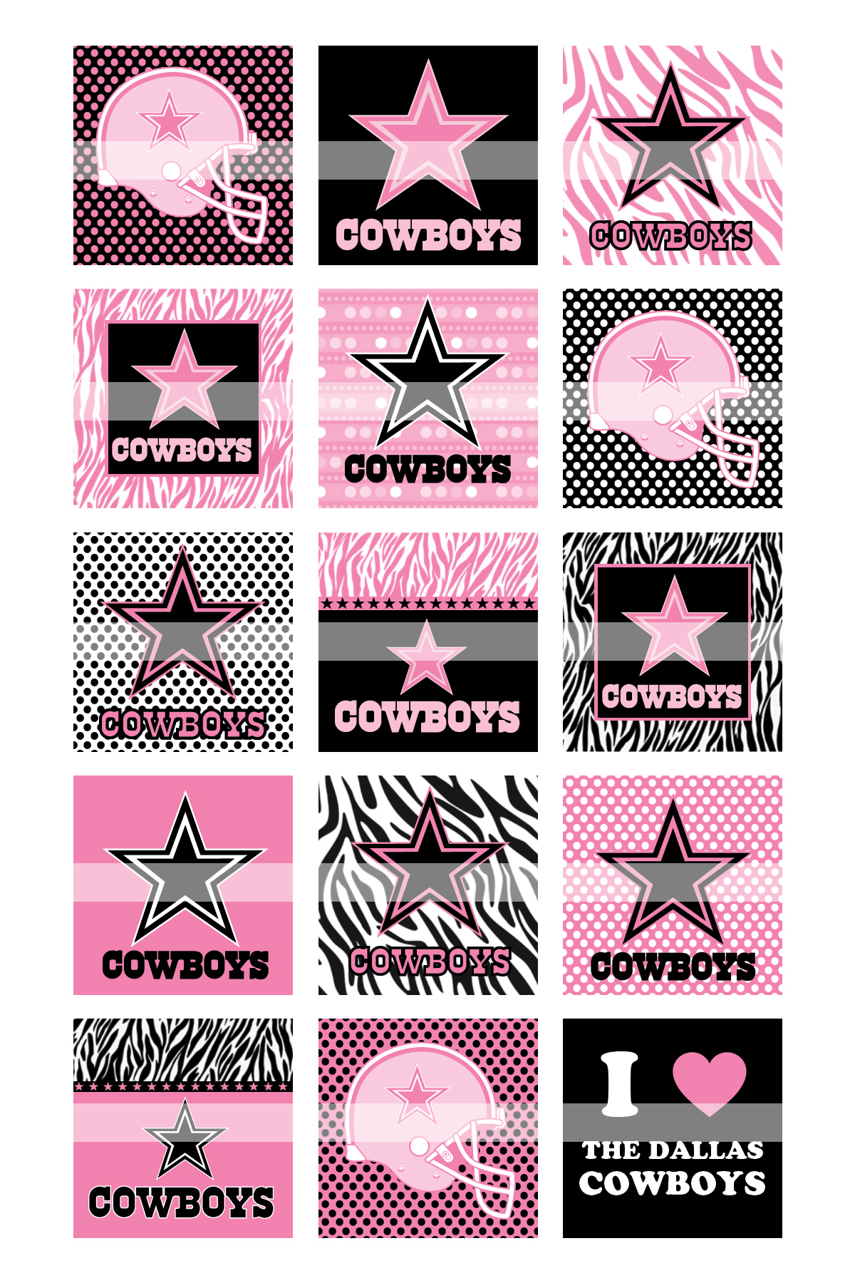 Pink Dallas Cowboys Logo Wallpaper 