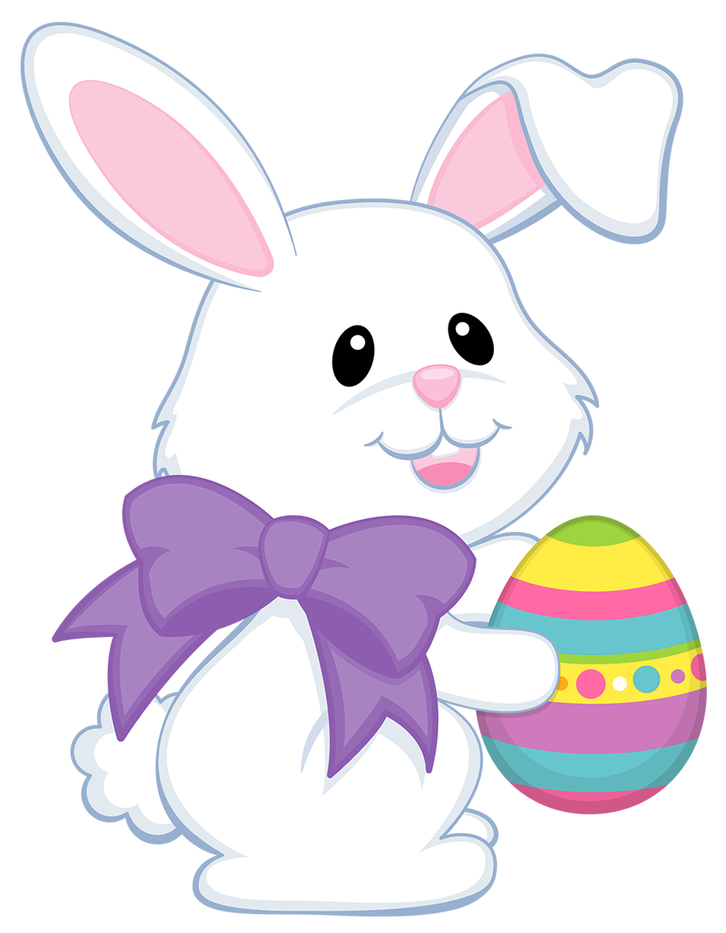 Cute Easter Rabbit Clip Art � Clipart Free Download 