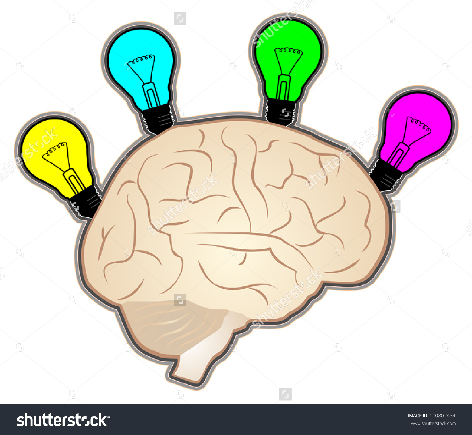 Creative Brain Clipart