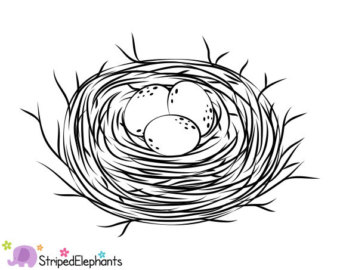 Clipart of nest 