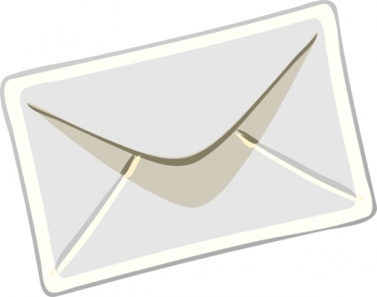 Letter In Envelope Clipart 
