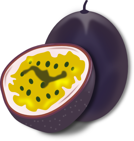 Passion Fruit Vector Png Clip Art Library