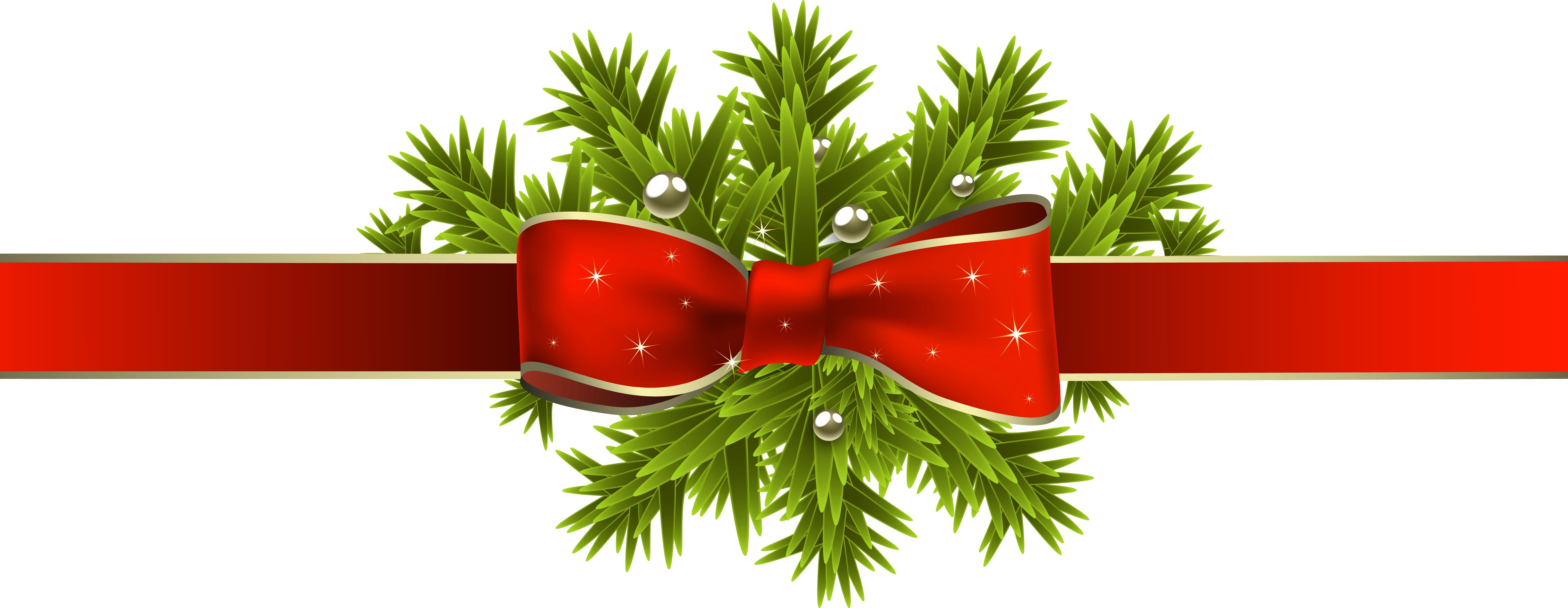 Free Christmas Ribbon Transparent Background, Download Free Christmas