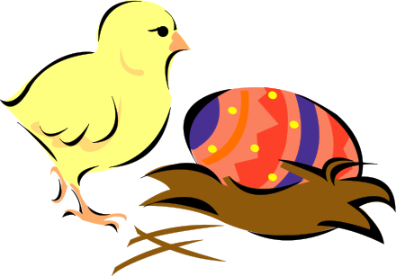 Free to Use  Public Domain Easter Chick Clip Art 