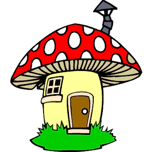 Mushroom House clipart, cliparts of Mushroom House free download 