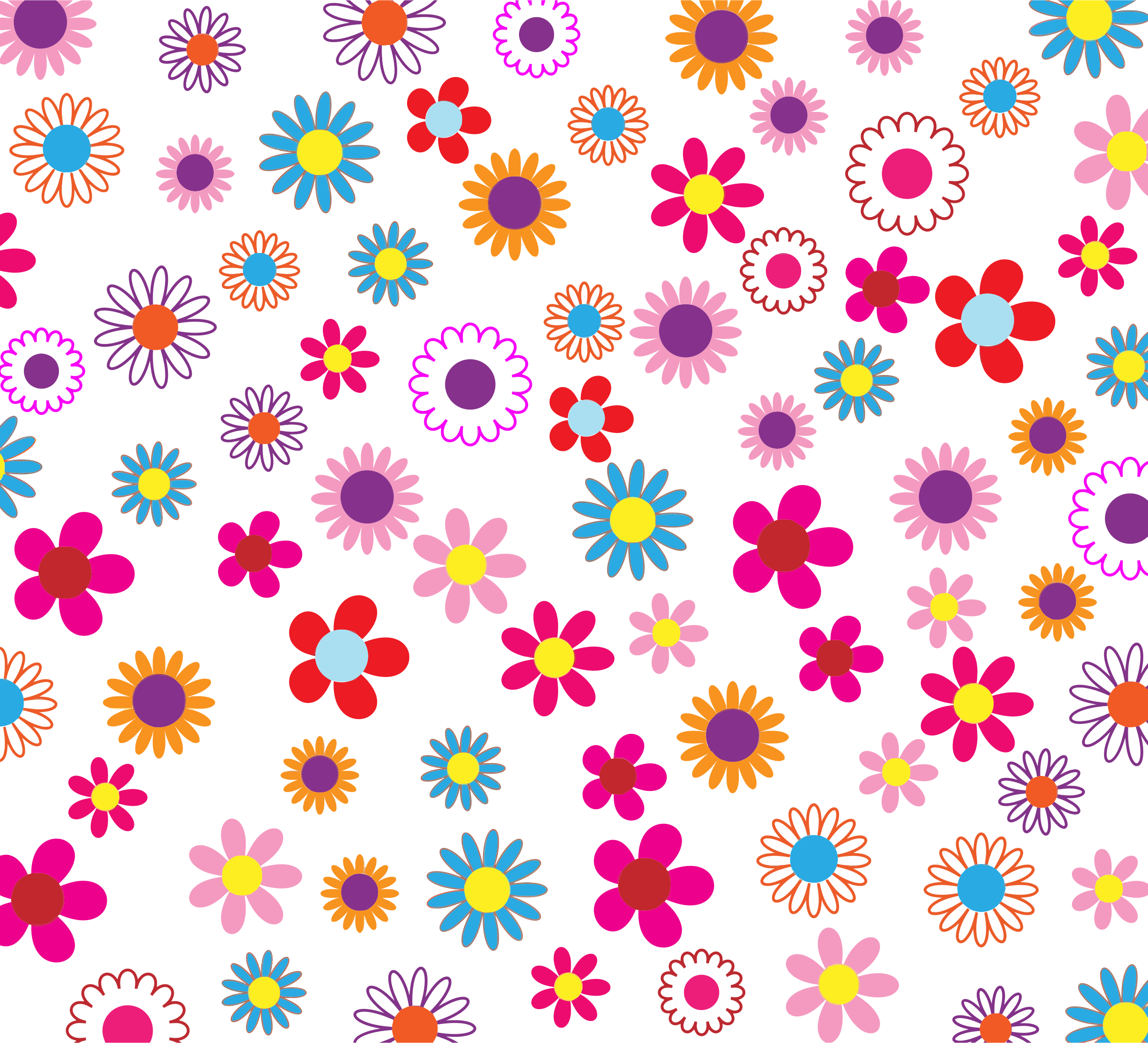 Free Flower Pattern Png Download Free Flower Pattern Png Png Images