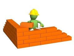 Builder Man Building Foundation Graphic by isalnesia · Creative