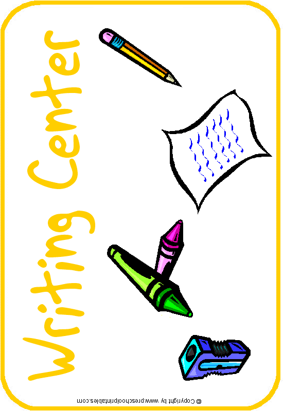 Writing Center Clip Art 