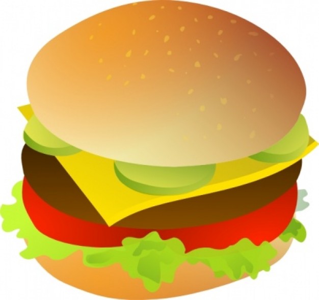 Burger clip art free 
