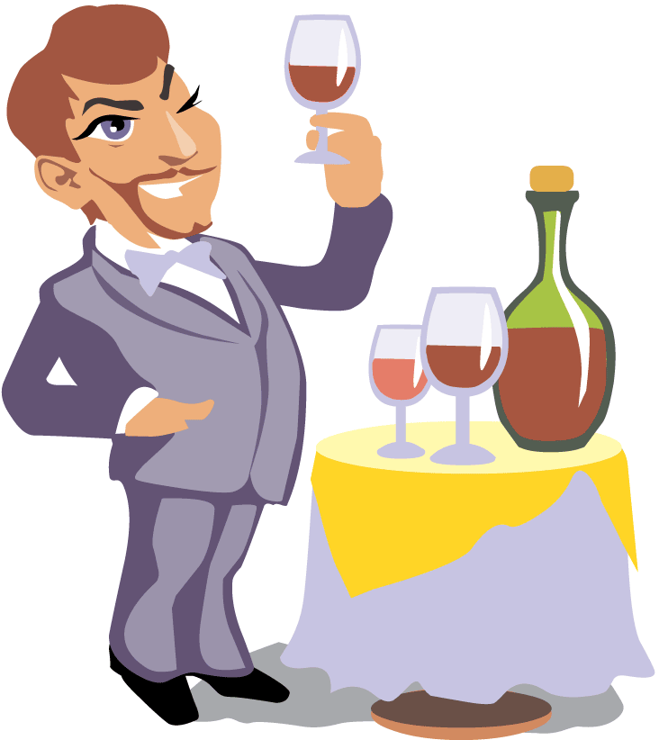 drinking wine clipart - Clip Art Library