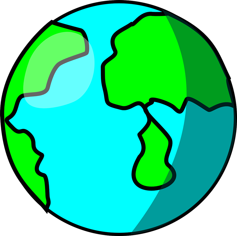 Earth clipart transparent background 