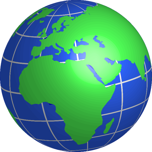 Globe Without Background Clipart 